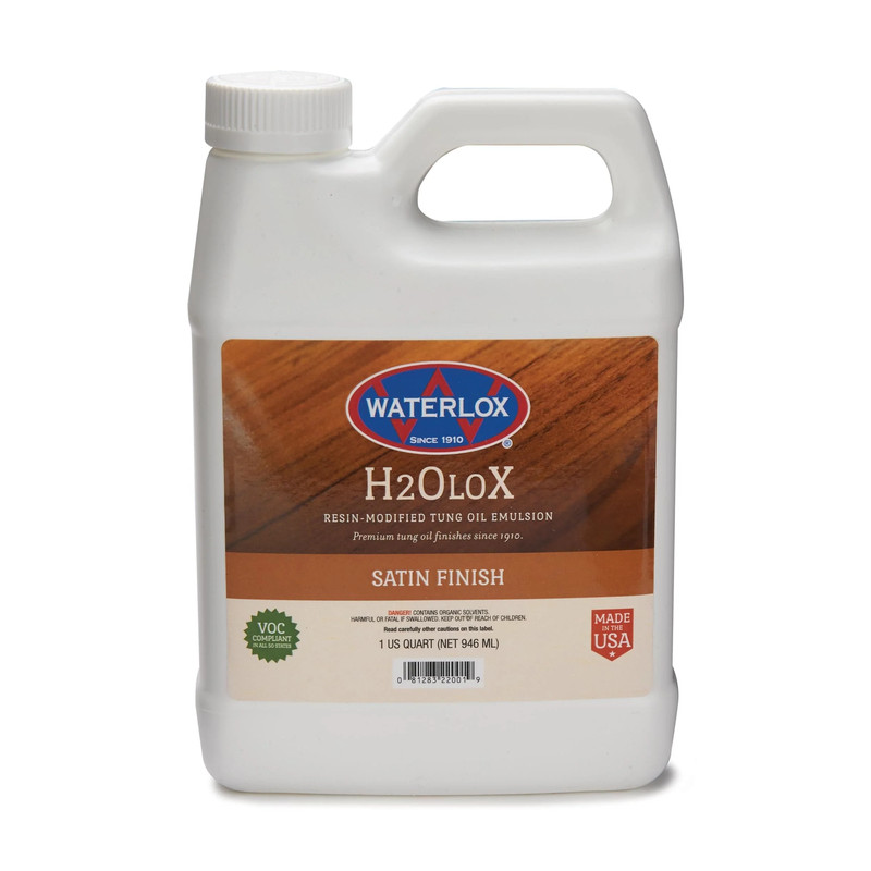 H2OLOX Wood Finish - Water Based - Quart - Sheen:Satin
